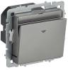 Выключатель карточный IEK Brite BR-V11-0-10-K46 сталь