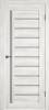 Межкомнатная дверь Владимирская Фабрика Дверей Atum 11 Nord Vellum стекло White Cloud 800x2000