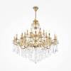 Большая подвесная люстра хрустальная Maytoni Monica DIA882-PL-30-G