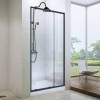 Душевая дверь в нишу Cerutti Spa Gloria D120B 120 см, профиль черный