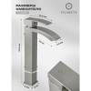 Смеситель для раковины Filarete Waterfall FL6010NK высокий, никель фото 9
