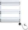 Полотенцесушитель электрический Luxrad Regular G Plus 064075 60х53 R, белый, терморегулятор selmo smart