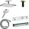 Душевой комплект Hansgrohe Rainmaker Select 460 (2 jet) 24004400 + 26530400 + 28272000 + 15356400