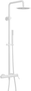 Душевая стойка Excellent Pi AREX.1281WH белая