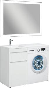 Мебель для ванной Aquanet Токио 48 1 ящик, с бельевой корзиной