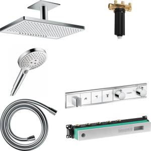 Душевой комплект Hansgrohe Rainmaker Select 460 (2 jet) 24004400 + 26530400 + 28272000 + 15356400