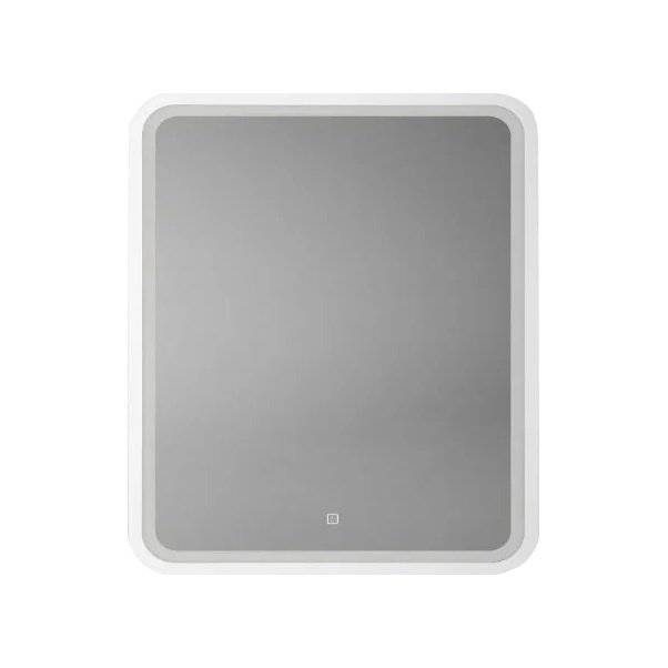 Зеркало Art&Max Genova AM-Gen-600-800-DS-F-White с подсветкой, 80x60