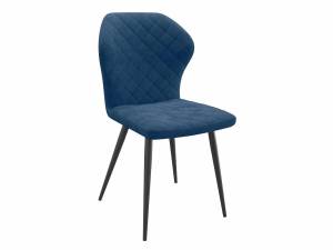 Стул Дик DikLine 239M 00-00063204 B8 BLUE, ножки черные