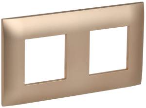 Рамка 2-постовая IEK Skandy SK-M22-K98 песочный
