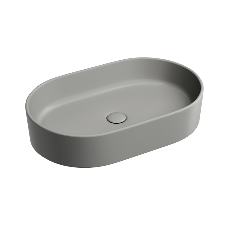 Раковина Ceramica Nova Element CN6048MH антрацит матовый, 60.8x38.5