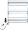 Полотенцесушитель электрический Luxrad Regular G Plus 064086 60х53 L, белый, терморегулятор selmo smart programm с пультом