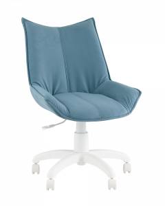 Кресло офисное Stool Group Осло fb-oslo-office-wh-vl-47 Пыльно-синий/Белый