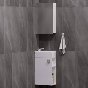 Мебель для ванной Corozo Комо 40, подвесная, белая