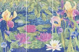 Панно Kerama Marazzi Сад Моне HGD/A94/3x/11000RL лаппатированный 90x60