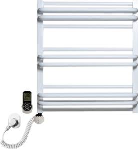 Полотенцесушитель электрический Luxrad Regular G Plus 064086 60х53 L, белый, терморегулятор selmo smart programm с пультом