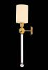 Бра Crystal Lux Mirabella Ap1 Gold/White фото 7