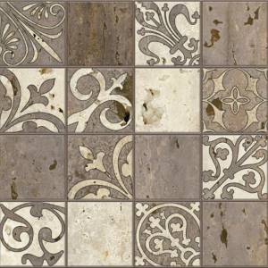 Декор Lasselsberger Ceramics Травертино 3064-0002 Многоцветный 60.3x19.9