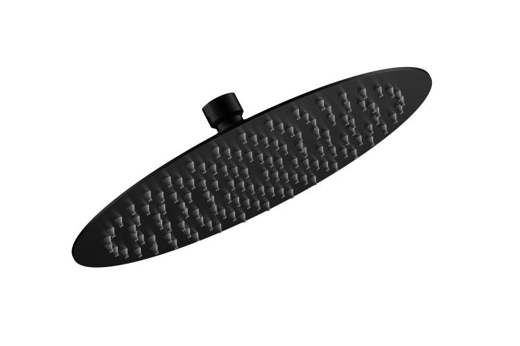 Верхний душ AQUAme AQM8605MB черный матовый