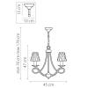 Подвесная люстра Lightstar Riccio 705032 фото 3