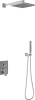 Душевой комплект Berges Wasserhaus Nardis 2S 071001 С ВНУТРЕННЕЙ ЧАСТЬЮ, хром
