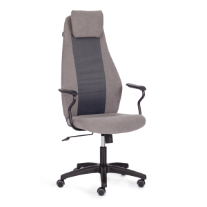 Компьютерное кресло Tetchair Aviator 21644 флок, ткань, серый/серый, 29/W-12