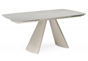 Керамический стол Woodville Grig 15859 серо-бежевый