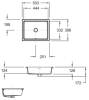 Раковина Jacob Delafon Verticyl E2882-0 встраиваемая снизу фото 3