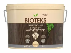 ТЕКС BIOTEKS грунт-антисептик универсальный на водной основе (9л)
