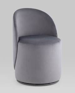Пуф Stool Group Loreen LV-100-H14-PM велюр серый