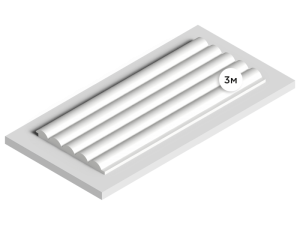 Декоративная панель Hiwood LV135 Long NP 300x1.2x12