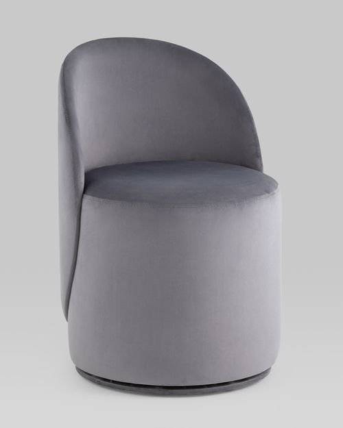 Пуф Stool Group Loreen LV-100-H14-PM велюр серый