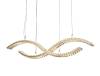 Подвесная светодиодная люстра Newport Crystal 8242N/110 gold фото 2