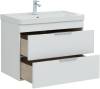 Тумба под раковину Aquanet Ирис new 815 310146 белый глянец фото 10