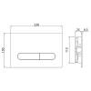 Комплект Belbagno Loto BB070CHR/SC/BB002-80/BB005-PR-CHROME кнопка хром фото 25