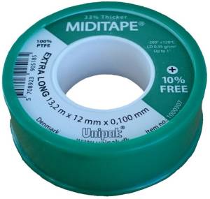 Фум-лента Unipak Miditape 1000307 13.2x12x0.1