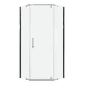 Душевой уголок Niagara Eco NG-1009-14D профиль хром глянцевый, стекло прозрачное, 90x90x190