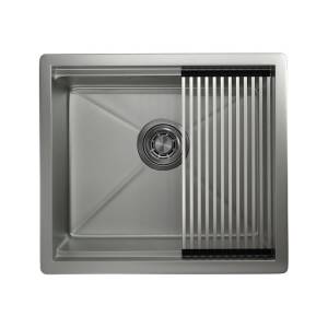 Кухонная мойка Granula Kitchen Space KS-5045U сталь матовая