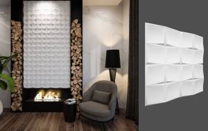 Гипсовая панель Deco Line Modern M-38 50x2.5x50