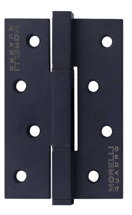 Петля Morelli QUADRO-2 BL черный на квадратной оси