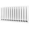 Биметаллический секционный радиатор отопления Global Style Extra STE05001014 белый 14 секций фото 2