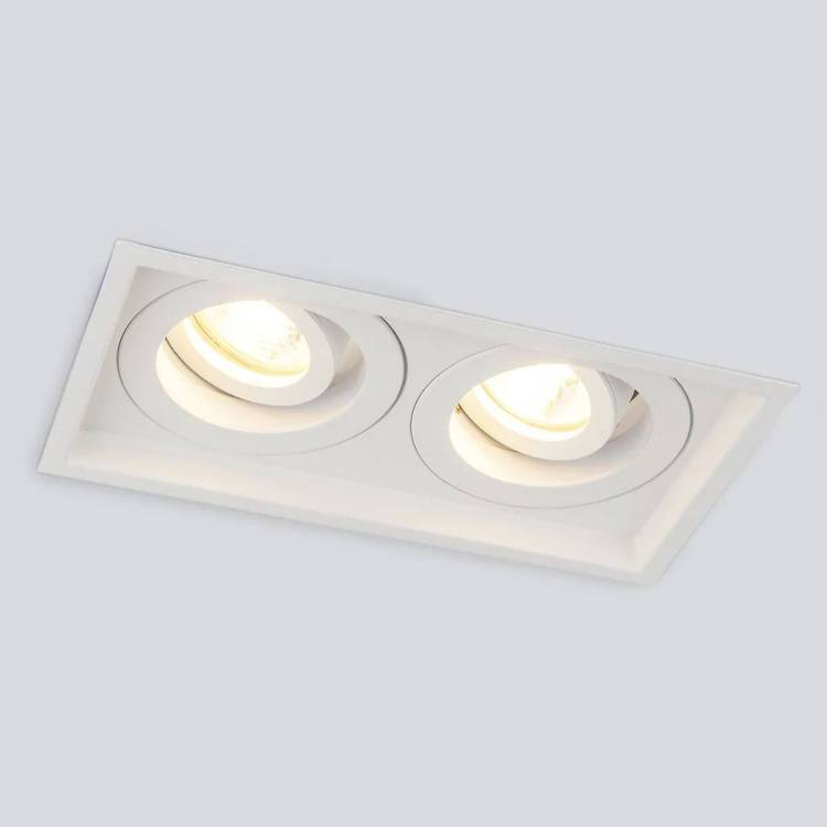 Встраиваемый точечный светильник Elektrostandard Sofit 1071/2 MR16 WH белый
