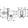 Шланговое подключение Hansgrohe FixFit Q 26887700 белый фото 2