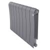 Дизайн-радиатор биметаллический Royal Thermo Infinity 500 Silver Satin - 8 секц.