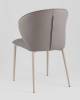 Набор из 2 стульев Stool Group Deia DC1151 S301-05 gr.l X2 серая экокожа серые ножки фото 6