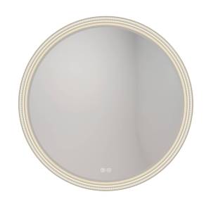 Зеркало Watersense Milana Romantic Gold W00114 LED подсветка, сенсор, антизапотевание, D80