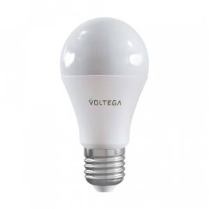 Лампа светодиодная диммируемая Voltega E27 5W 2700K матовая VG-A60E27cct-WIFI-9W 2429