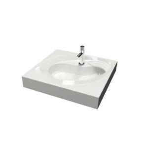 Раковина Madera Ameli 4627173210058 с кронштейнами 60 см