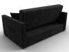 Диван прямой Лига Диванов Лига-104 (140) 134873 Черный фото 5