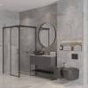 Биде AXA Eva 8802007 подвесное 550х360мм, 1 отверстие под смеситель, Black Matt фото 3