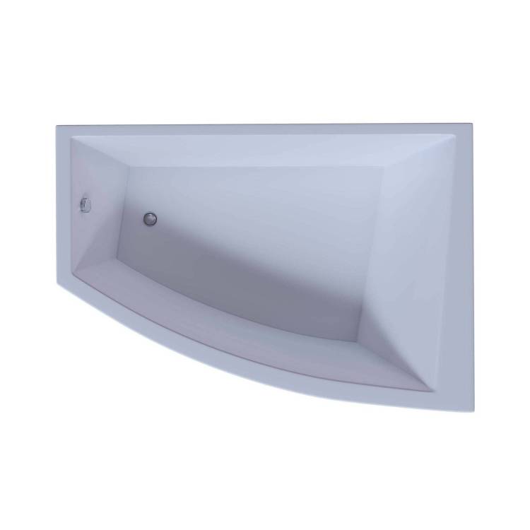 Акриловая ванна Aquatek Оракул ORK180-0000009 180x125 правая, с вклеенным каркасом